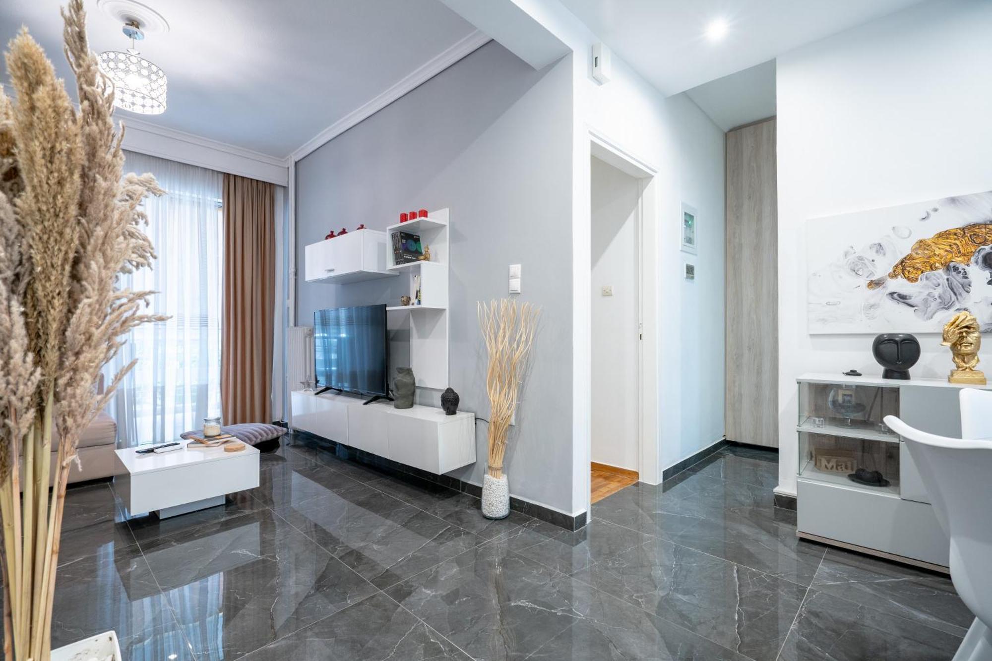 Neo Irakleio Train St. 1 Bedrm 4 Pers. Apartment Atena Exterior foto