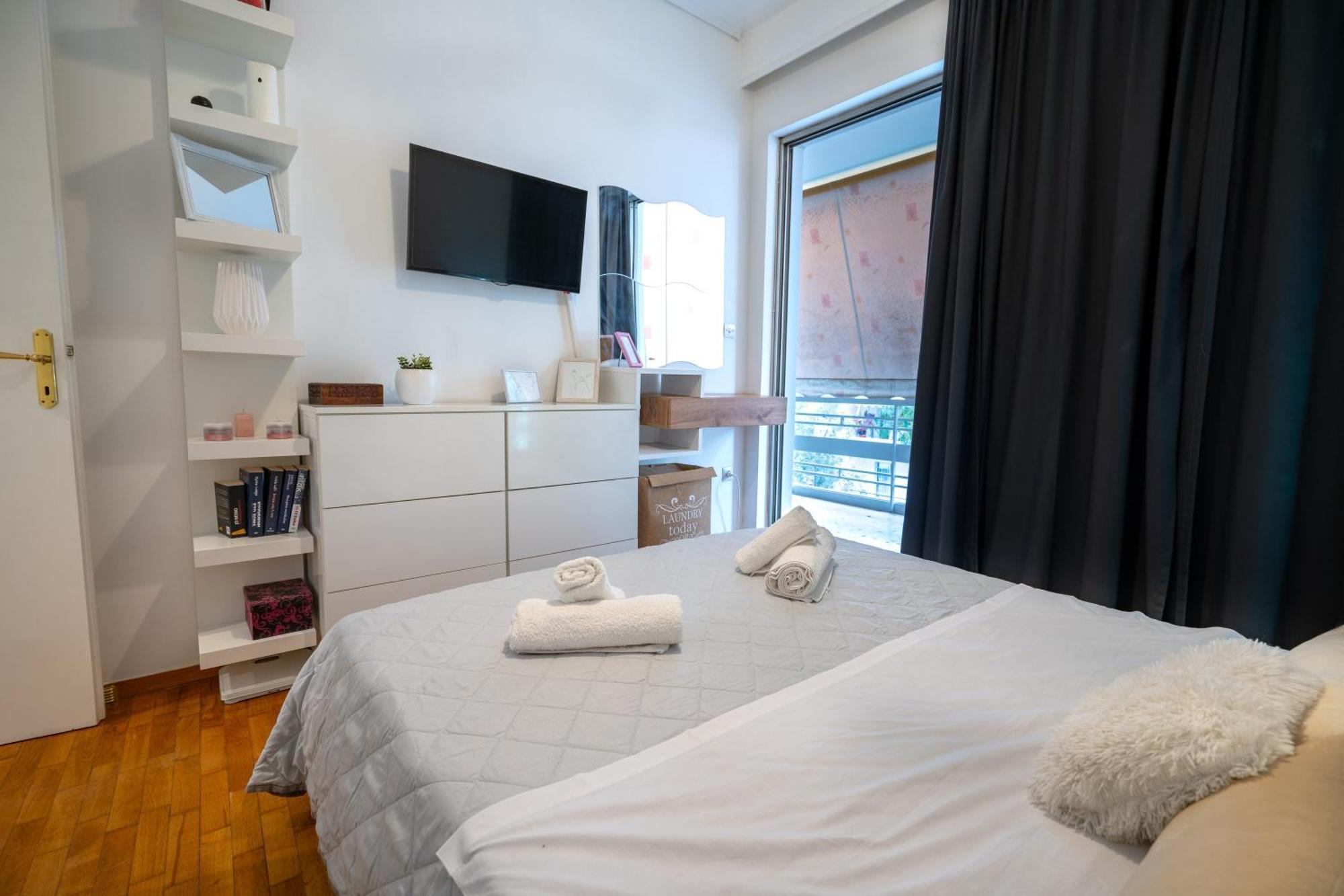 Neo Irakleio Train St. 1 Bedrm 4 Pers. Apartment Atena Exterior foto