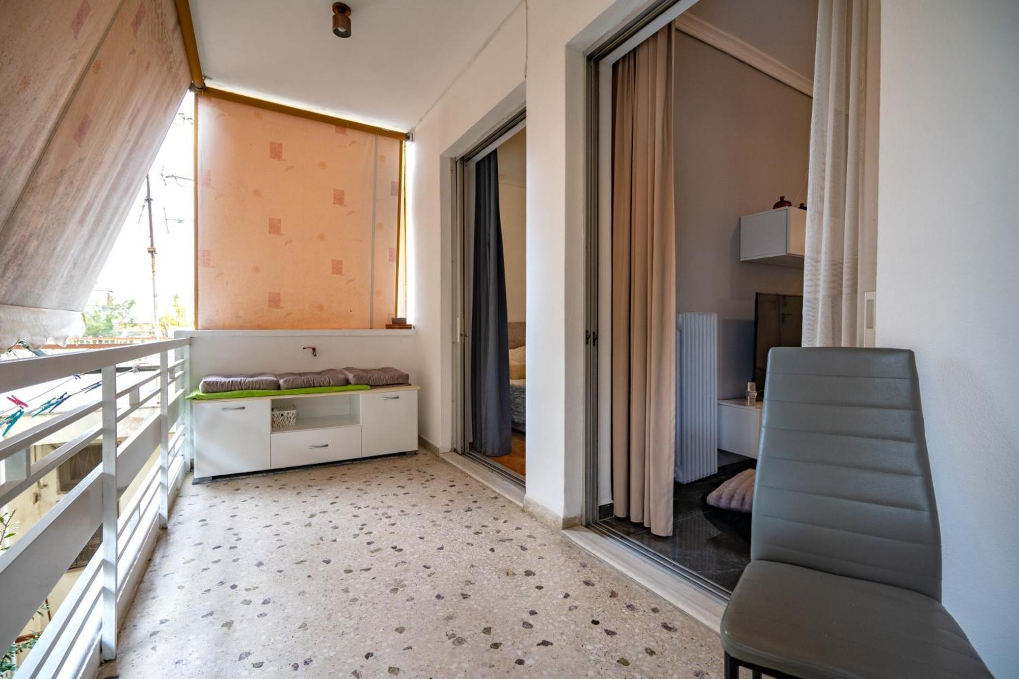 Neo Irakleio Train St. 1 Bedrm 4 Pers. Apartment Atena Exterior foto
