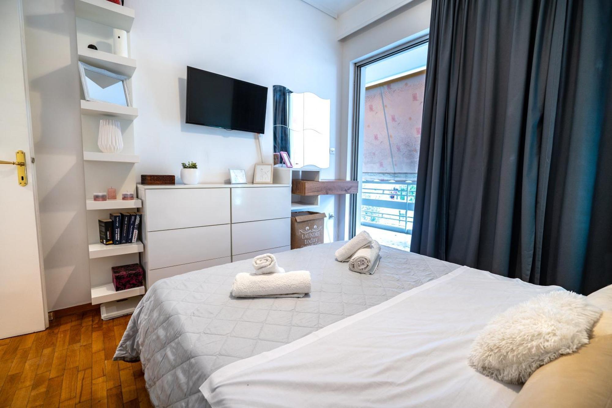 Neo Irakleio Train St. 1 Bedrm 4 Pers. Apartment Atena Exterior foto